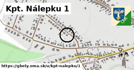 Kpt. Nálepku 1, Gbely