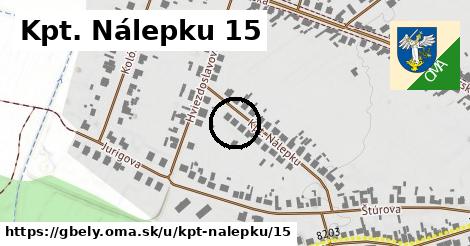 Kpt. Nálepku 15, Gbely