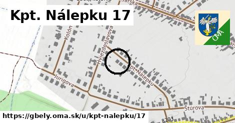 Kpt. Nálepku 17, Gbely