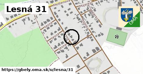 Lesná 31, Gbely