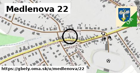 Medlenova 22, Gbely