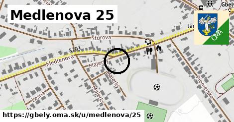 Medlenova 25, Gbely