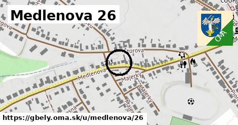 Medlenova 26, Gbely