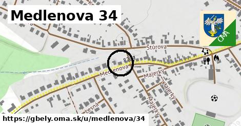 Medlenova 34, Gbely