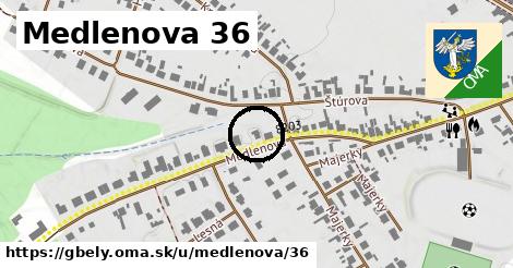 Medlenova 36, Gbely