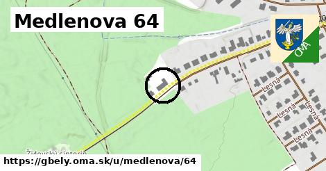 Medlenova 64, Gbely