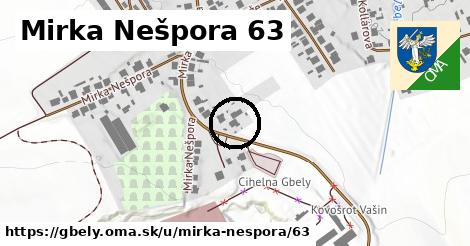 Mirka Nešpora 63, Gbely