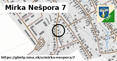 Mirka Nešpora 7, Gbely