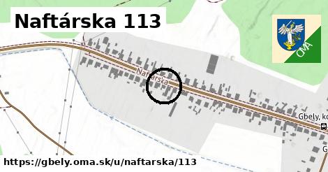 Naftárska 113, Gbely