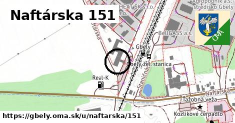 Naftárska 151, Gbely