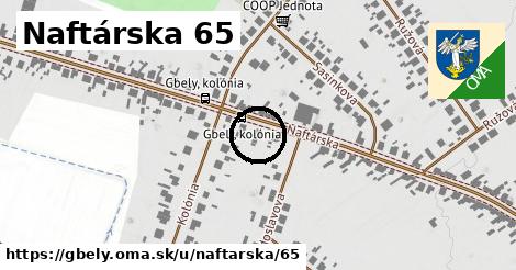 Naftárska 65, Gbely