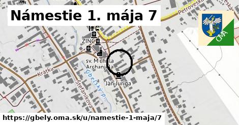 Námestie 1. mája 7, Gbely