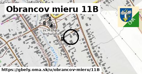 Obrancov mieru 11B, Gbely