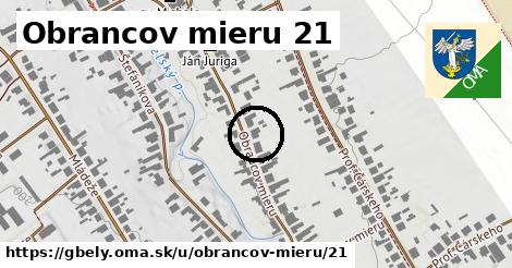 Obrancov mieru 21, Gbely