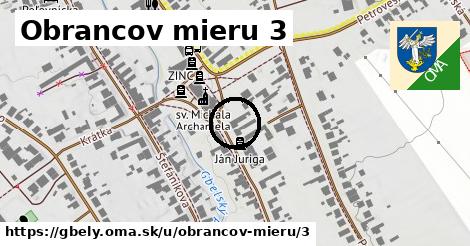 Obrancov mieru 3, Gbely