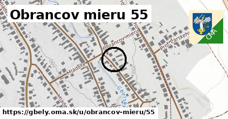 Obrancov mieru 55, Gbely