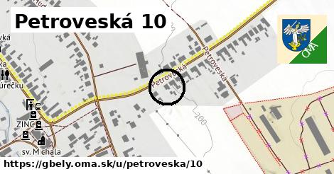 Petroveská 10, Gbely