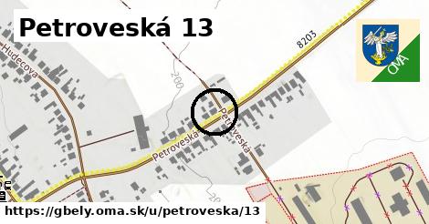 Petroveská 13, Gbely