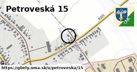 Petroveská 15, Gbely