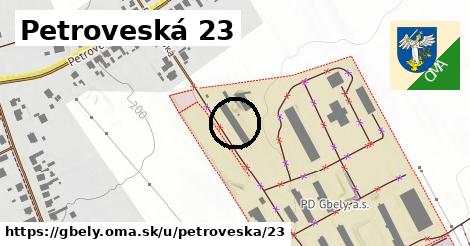 Petroveská 23, Gbely