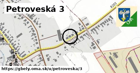 Petroveská 3, Gbely