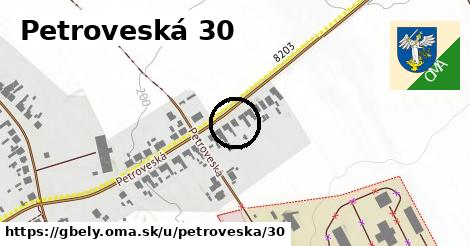 Petroveská 30, Gbely