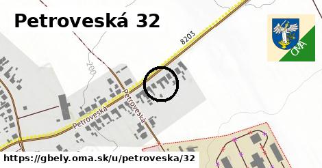 Petroveská 32, Gbely