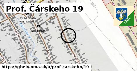 Prof. Čárskeho 19, Gbely