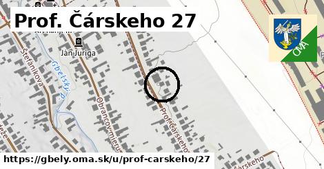 Prof. Čárskeho 27, Gbely