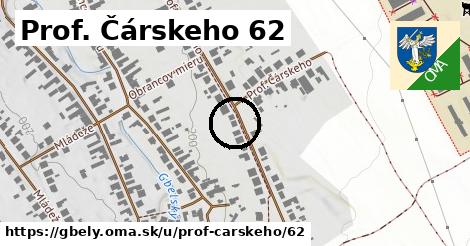 Prof. Čárskeho 62, Gbely