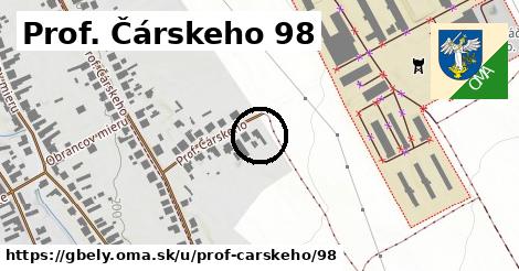 Prof. Čárskeho 98, Gbely