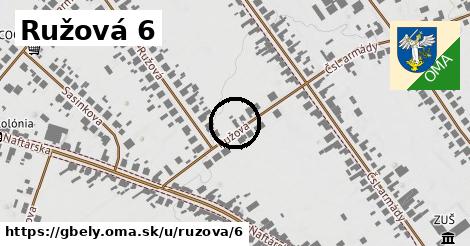 Ružová 6, Gbely