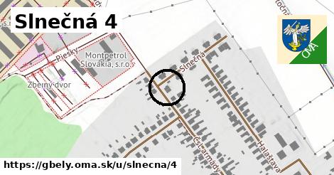 Slnečná 4, Gbely