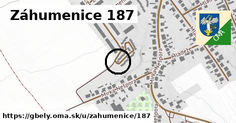 Záhumenice 187, Gbely