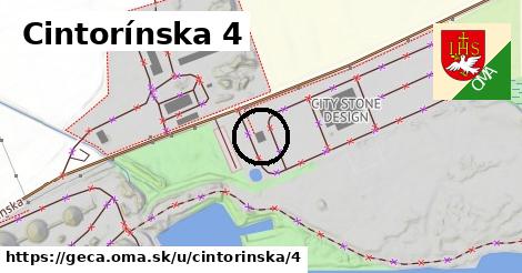 Cintorínska 4, Geča