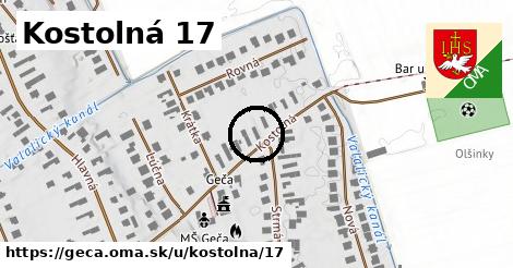 Kostolná 17, Geča