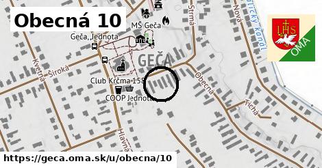 Obecná 10, Geča