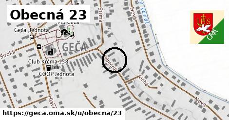 Obecná 23, Geča