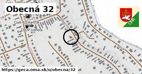 Obecná 32, Geča