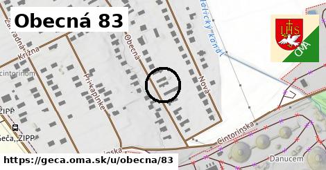 Obecná 83, Geča