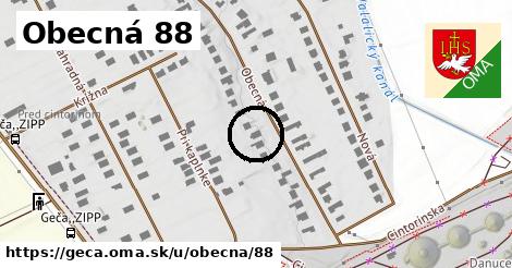 Obecná 88, Geča
