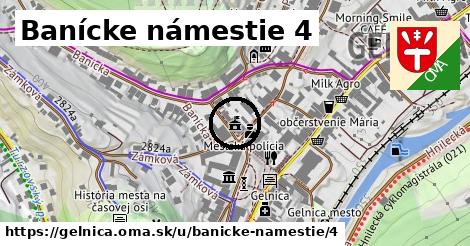 Banícke námestie 4, Gelnica