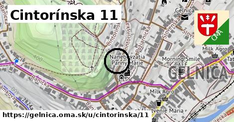 Cintorínska 11, Gelnica