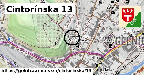 Cintorínska 13, Gelnica