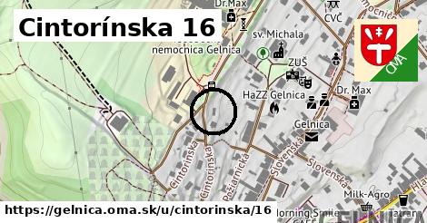 Cintorínska 16, Gelnica