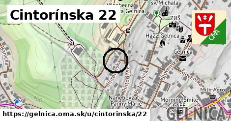 Cintorínska 22, Gelnica