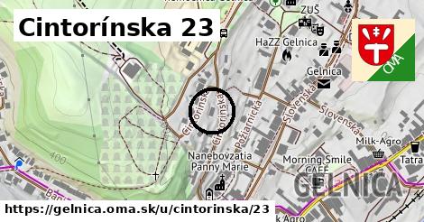 Cintorínska 23, Gelnica