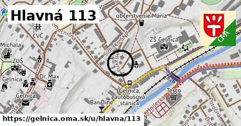 Hlavná 113, Gelnica