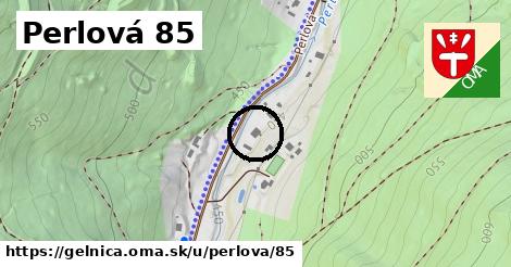 Perlová 85, Gelnica