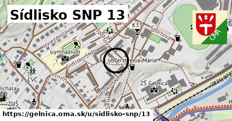 Sídlisko SNP 13, Gelnica